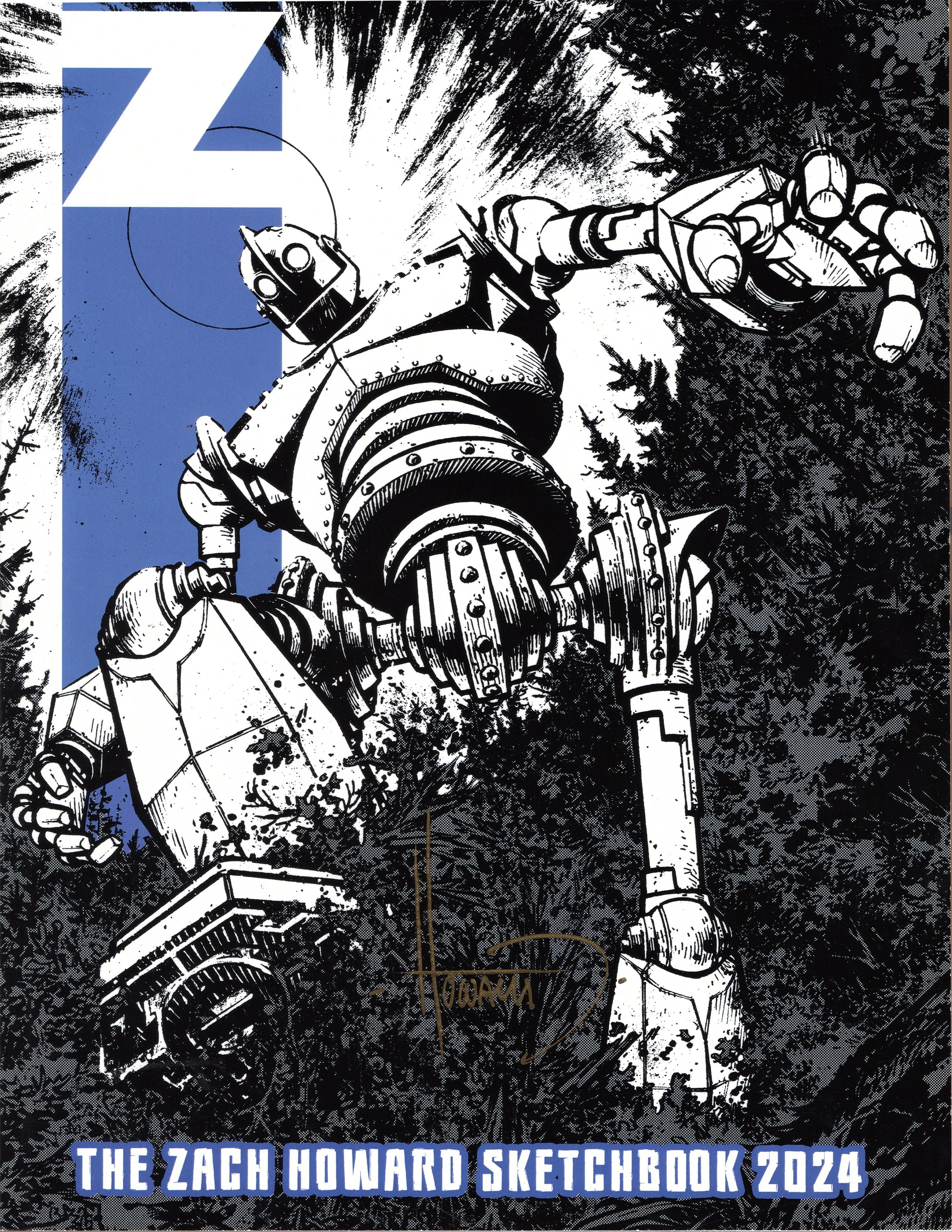 Digital Version) The Zach Howard Sketchbook 2024 — Zach Howard